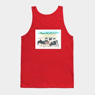 Tour Aotearoa 2020 - Cows! Tank Top